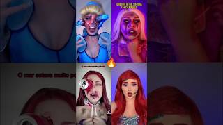 disney makeup😈🔥 challenge 🔥 makeup disneymakeup shorts disney [upl. by Ynnaf]