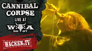 Cannibal Corpse  Hammer Smashed Face  Live at Wacken Open Air 2007 [upl. by Nnitsuj]