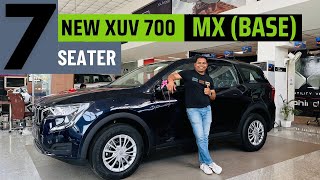 New Mahindra XUV700 MX 7 Seater Walkaround  In English  Auto Quest [upl. by Hairaza531]