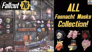 Fallout 76 how to get the Fasnacht Glowing Alien mask to drop [upl. by Roter745]