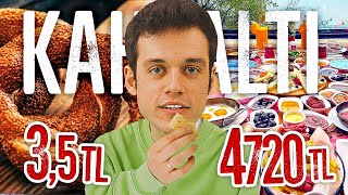 35 TL Kahvaltı vs 4720 TL Kahvaltı SonradanGörme [upl. by Rajiv]