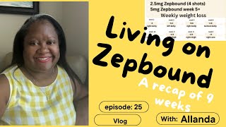 9 Weeks Of Weight Loss The Good The Bad And The Injection Zepbound Weight Loss [upl. by Brittan]