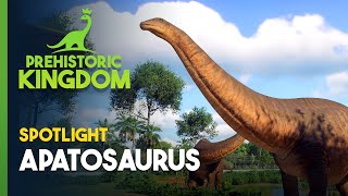 Prehistoric Kingdom  Apatosaurus Spotlight [upl. by Inoy879]