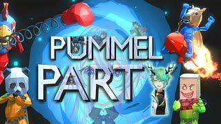 【Pummel Party】PUMMELING MY FRIENDS HAHA ft Rhea and Orio and MLC【Ichiroku 一六】 [upl. by Lunneta369]