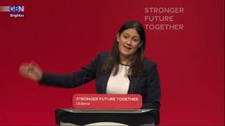 Labour will defend national security by building bridges not walls says Lisa Nandy FULL SPEECH [upl. by Keating]