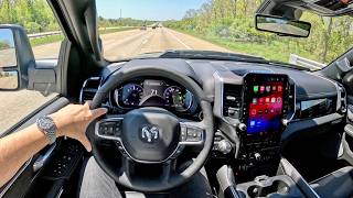 2025 RAM 1500 Crew Cab Laramie 4x4  POV First Driving Impressions [upl. by Adyl272]