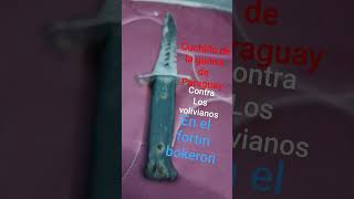 cuchillo de la guerra del Chaco paraguayo Fortín Boquerón [upl. by Dory]