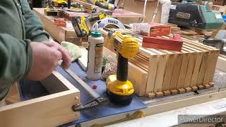 Langstroth 10 Frame Beehive Assembly Jig [upl. by Ellenoj]