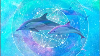 Dolphin Sounds Crown Chakra 936hz Sirian Starseed Healing Music [upl. by Nawj]