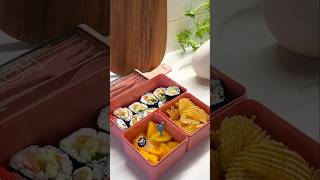 pack my lunch for work with me 🥭🍟🍣 lunchboxideas packedlunch [upl. by Avaria340]