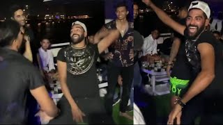 Watch Mohammed Siraj doing Hyderabadi Marfa dance with RCB teamates [upl. by Min]