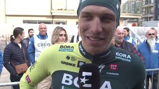 Danny van Poppel  Interview at the finish  Classic BruggeDe Panne 2024 [upl. by Darraj]