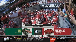 Arkansas vs UAB 2024 [upl. by Fellner206]