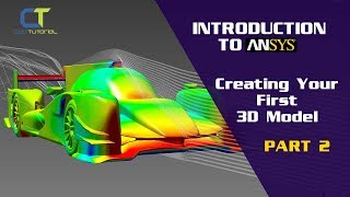 Introduction To ANSYS Part2  CREATING YOUR FIRST 3D MODEL [upl. by Devlin]