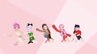 Ice cream cover blackpink zepeto [upl. by Johnette659]