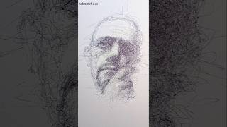 How I Draw A Look Into My Creative Process scribbling art drawing scribble drawingtutorial [upl. by Sitrik]