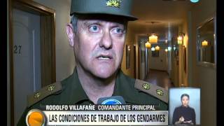 Visión 7 Las condiciones de trabajo de los gendarmes [upl. by Achilles]