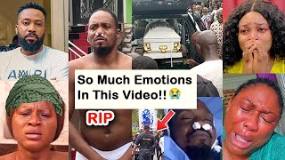 So Sad💔 See FULL VIDEO Of How Nigerian Celebrities Mourned The Death Of Actor JNR POPE Johnpaul [upl. by Betteann765]