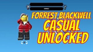 LEGO City Undercover Remastered Forrest Blackwell Casual Unlock Location and Free Roam Gameplay [upl. by Blair]