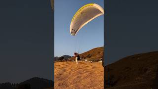 Learn solo flying  BIRBILLING Youtubeshorts paragliding travel birbilling paraglidinglife [upl. by Aeslehc]