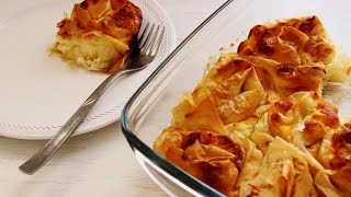 Banitsa Recipe  Bulgarian Food [upl. by Chrisoula78]