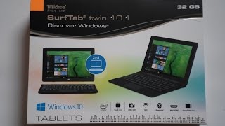 TrekStor SurfTab twin 101  erster Eindruck Nachtrag [upl. by Acyssej]