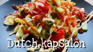 Easy Fastfood  Kebab Recipe  Dutch Style Kapsalon  Best Snack Food [upl. by Thadeus]