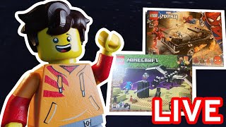 Building Lego and chatting LIVE [upl. by Rodl]