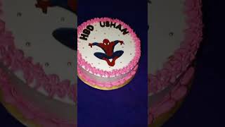 Spider man 🕷️🕸️ spiderman subscribe cakelover shortsvideo video cakedesign testy viralvideo [upl. by Jeaz]