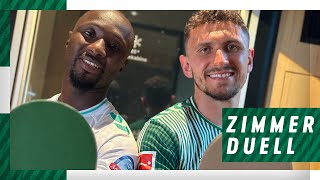 ZIMMERDUELL Naby Keïta amp Milos Veljkovic  SV Werder Bremen [upl. by Enitsuj]