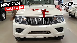 New Bolero 2024 Review  Bolero BaseModel  New Updated Mahindra Bolero B4 2024  Features Review [upl. by Reimer312]