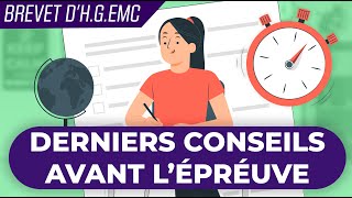 Derniers conseils pour le brevet dHistoireGéographie [upl. by Ecinnahs]