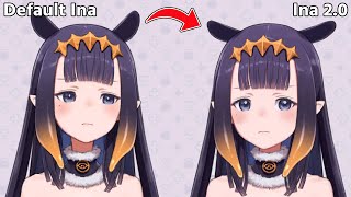 Ina and Ina 20 comparison her cuteness might end you [upl. by Idnas]