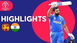 Rohit Breaks Centuries Record In Win  Sri Lanka vs India  Highlights  ICC Cricket World Cup 2019 [upl. by Berman]