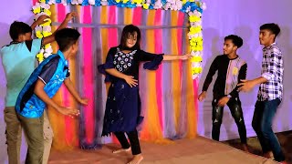 গ্রামের মেয়ের বিয়ে বাড়ির অস্থির নাচ  O Amar Roshiya Bondhu  New Wedding Dance By Shanita [upl. by Yllim]