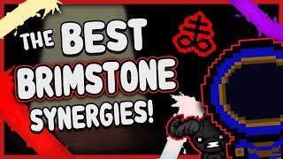 The BEST BRIMSTONE SYNERGIES in the Binding of Isaac REPENTANCE [upl. by Lilac]