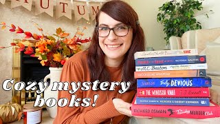 COZY MYSTERY BOOK RECOMMENDATIONS [upl. by Ong]