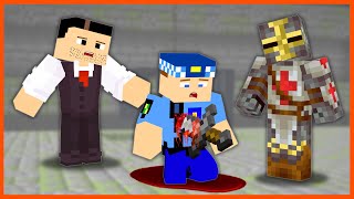 TAPINAK ŞÖVALYESİ KEREM KOMİSERİ ÖLDÜRDÜ 😱  Minecraft ZENGİN FAKİR HAYATI [upl. by Meadow]