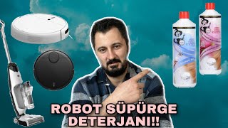 ARADIK BULDUK Robot Süpürgeye Deterjan Konur mu Robot Süpürge Deterjanı Aldım Nasıl Kullanılır [upl. by O'Meara]