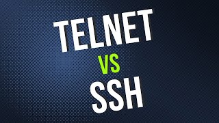 Telnet vs SSH Remote Access [upl. by Oznofla]