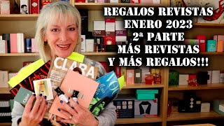 REGALOS REVISTAS ENERO 2023 2ª PARTE MÁS REVISTAS Y MÁS REGALOS [upl. by Phox]