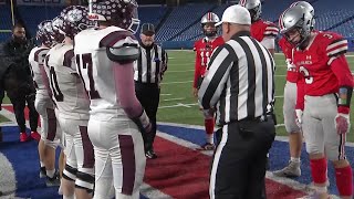 Highlights Salamanca defends Class C football title beats Portville in 2024 championship [upl. by Victor]