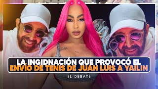 El dominicano se indignó por ser a Yailin la más viral Los Tenis de Yailin  El Debate [upl. by Eilsew]