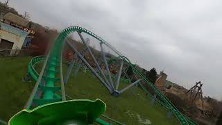 Booster Bike ONRIDEPOVVideo Freizeitpark Toverland 2024 [upl. by Horbal]