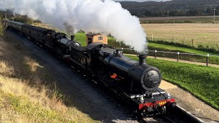 Gloucestershire and Warwickshire railway autumn gala [upl. by Nonnac2]