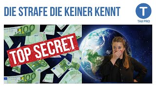 Geld ins Ausland Geld aus dem Ausland Die 30000 € Strafe [upl. by Yole744]