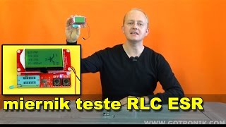 Miernik RLC ESR oparty na układzie Atmega328 [upl. by Anil]