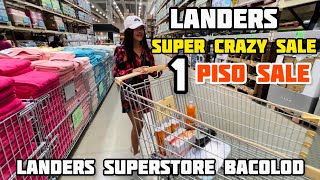 LANDERS SUPER CRAZY SALE AND 1 PISO SALE  Ang Daming Sale na Home Apliances [upl. by Nort]