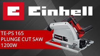 Einhell TE PS 165  Plunge Cut Saw [upl. by Treulich442]