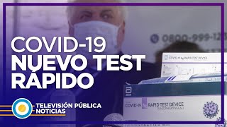 Presentan nuevo test rápido que detecta el covid19 en 15 minutos [upl. by Nilatak]